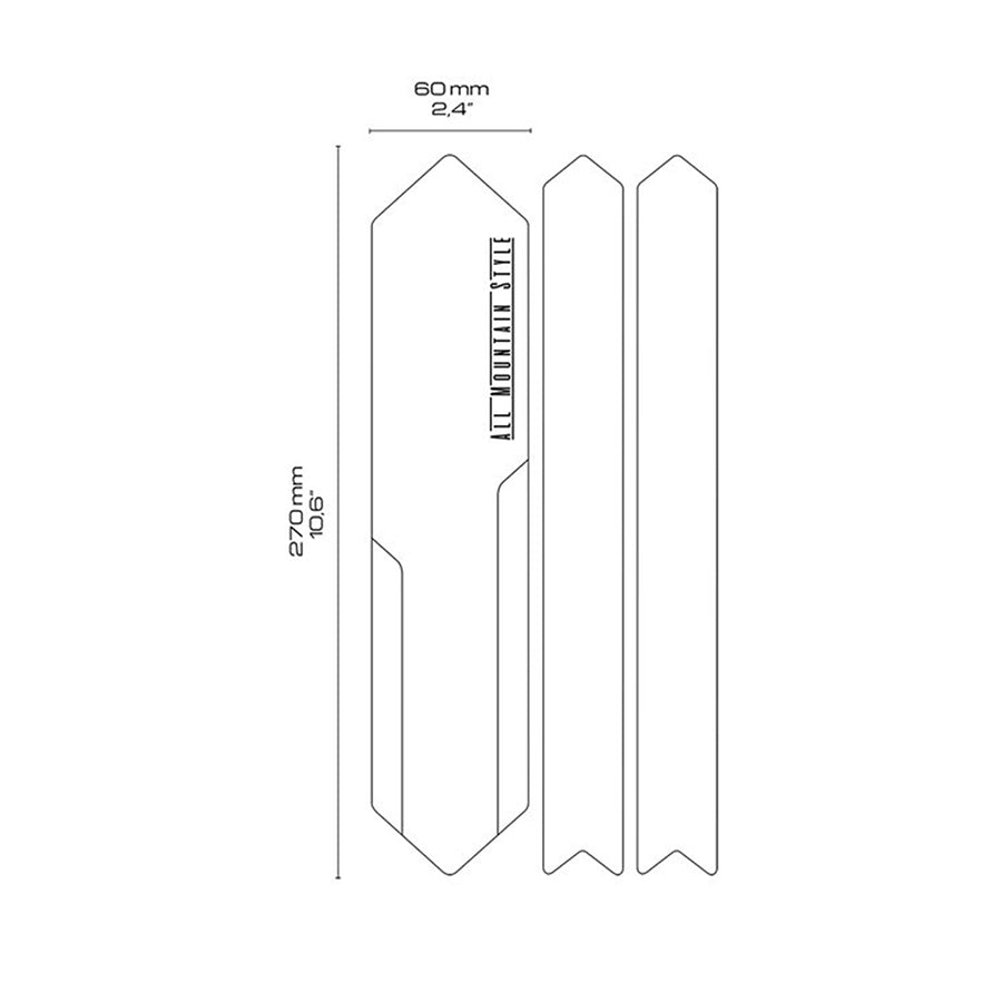 All Mountain Style - Frame Guard - Standard Size (Colors and Designs) –  ZEITBIKE