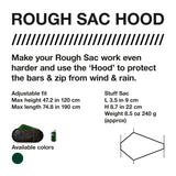 BikeParka - Bike Transport Bag - RoughSac Hood