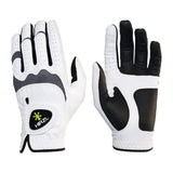 HIRZL Trust Hybrid - Golf Gloves - White / Black