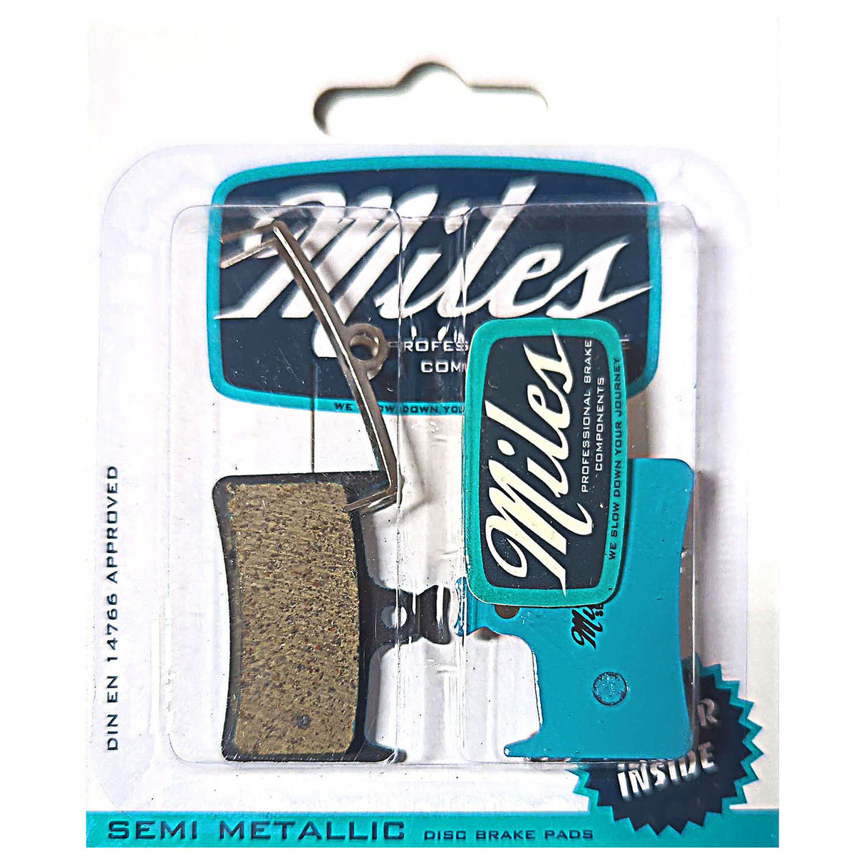 Miles Racing - Disc Pads Semi Metallic - Hope E4 2014 - MI-MET-301