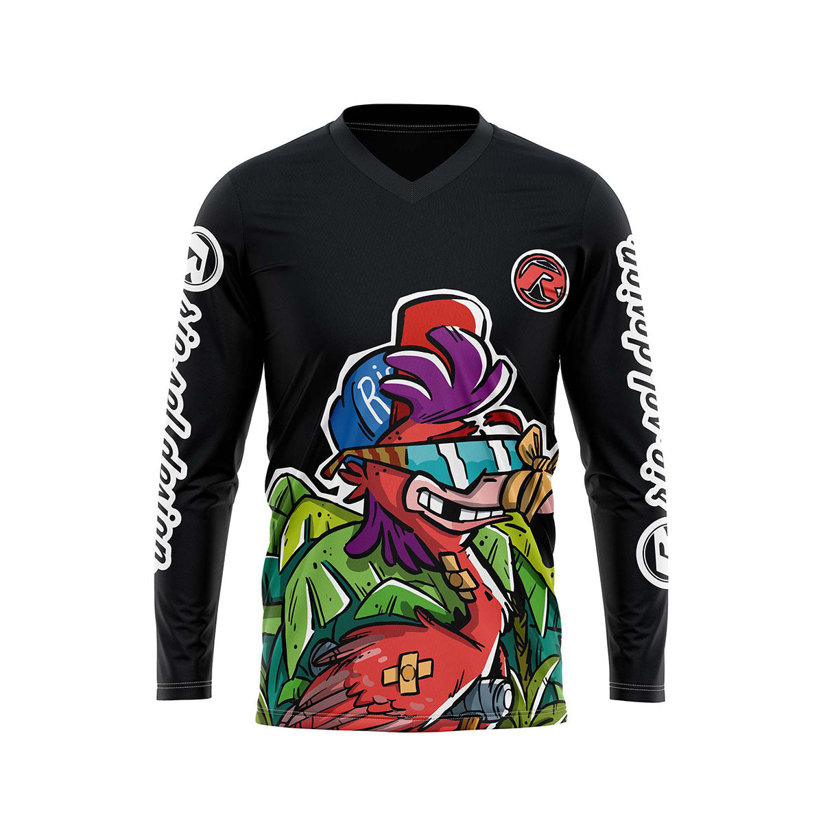 Riesel Design - Apparel - BAN:GER LONGSLEEVE  - Flowmingo