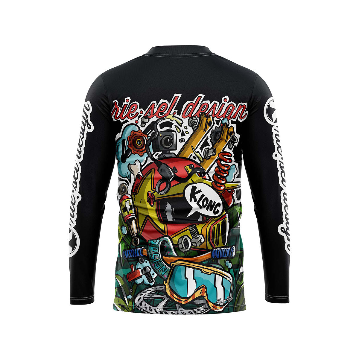 Riesel Design - Apparel - BAN:GER LONGSLEEVE  - Flowmingo