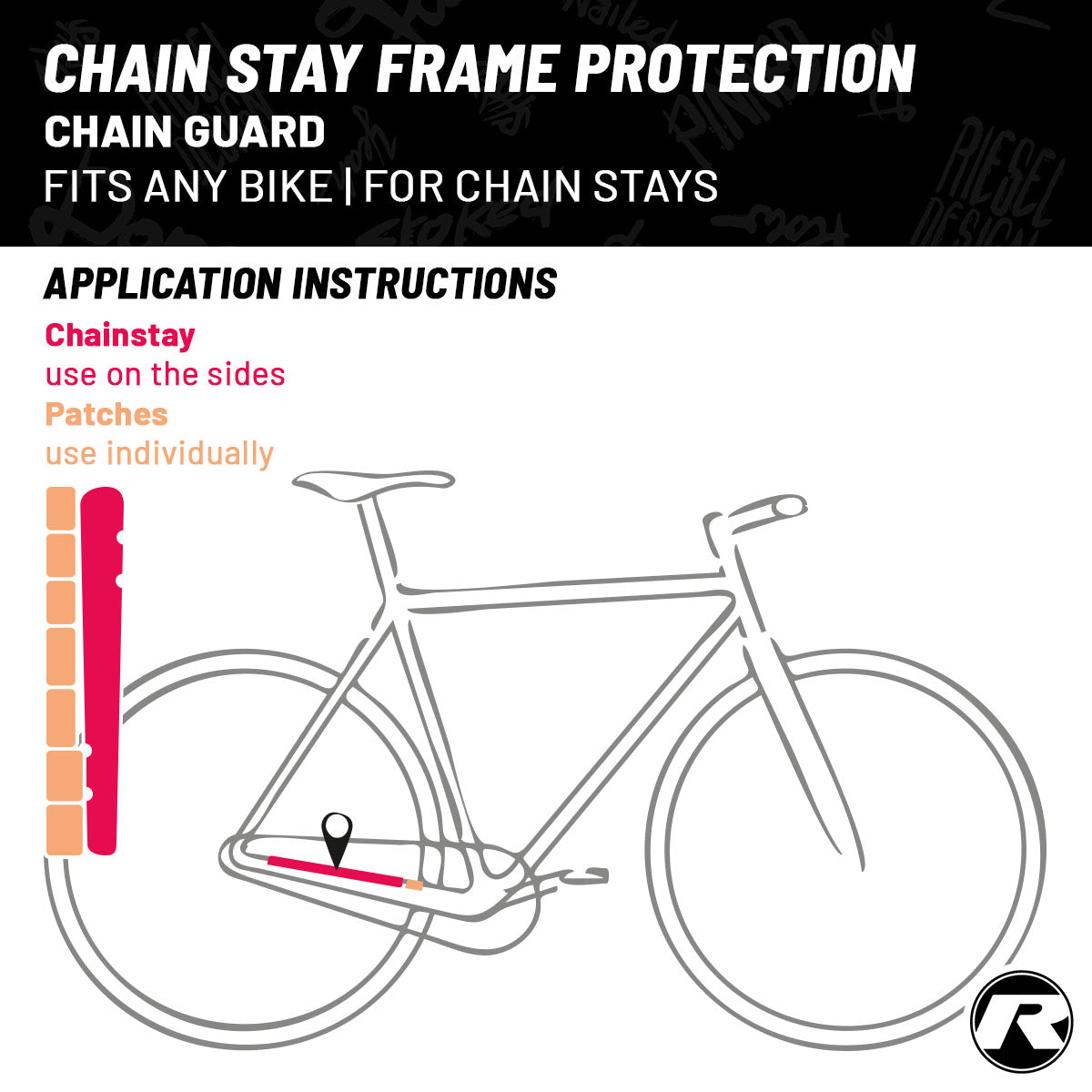 Riesel Design - Frame Protection Guard - CHAIN:GUARD