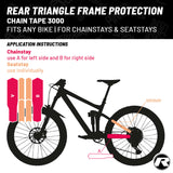 Riesel Design - Frame Protection Tape - CHAIN:TAPE 3000