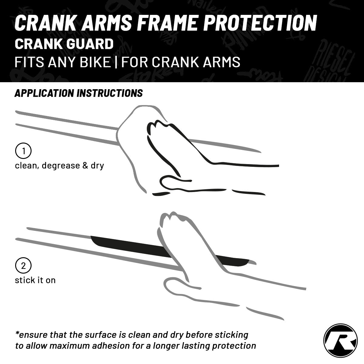 Riesel Design - Frame Protection Guard - CRANK:GUARD