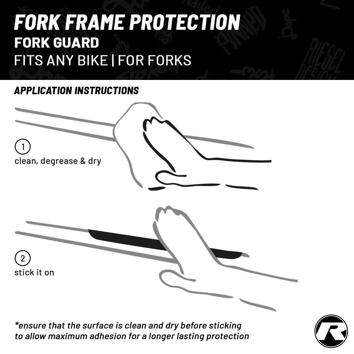 Riesel Design - Frame Protection Guard - FORK:GUARD