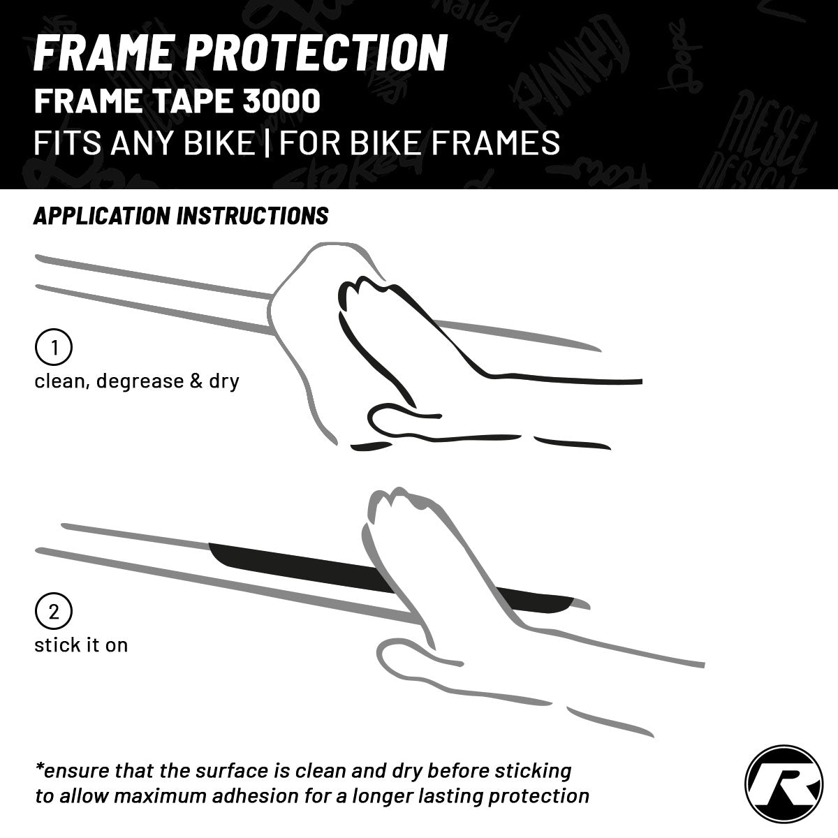 Riesel Design - Frame Protection Tape - FRAME:TAPE 3000