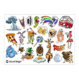 Riesel Design - Reflective Sticker Kits - STICKER:KIT