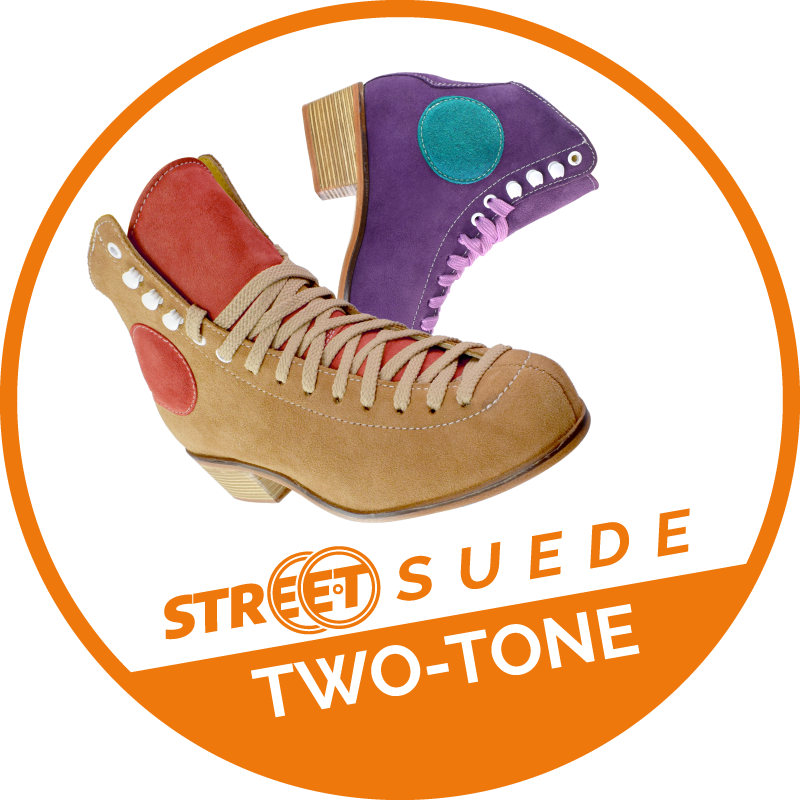 WIFA Roller Skates - Street Suede - Customizable Two-Tone