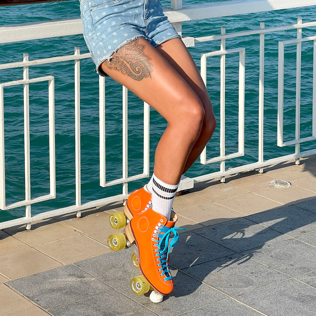 WIFA Roller Skates - Street Deluxe - Customizable Two-Tone