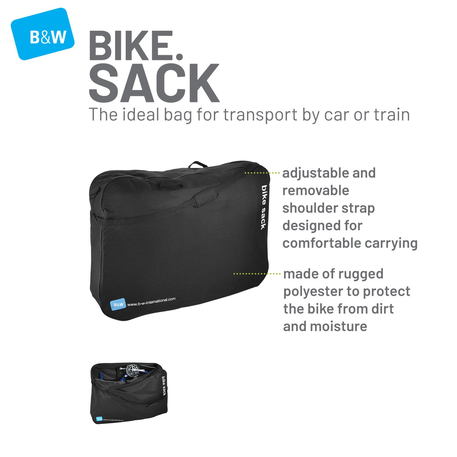 B W Transport Bag Bike Sack ZEITBIKE