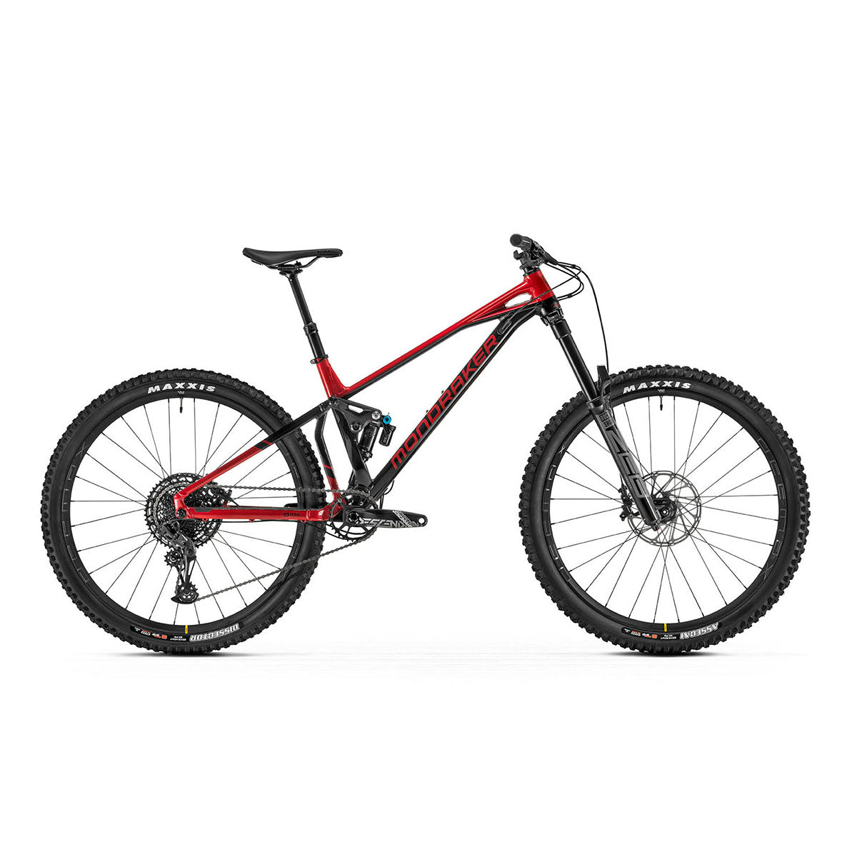 Mondraker SUPERFOXY Bike Black Cherry Red SUPER ENDURO ZEITBIKE